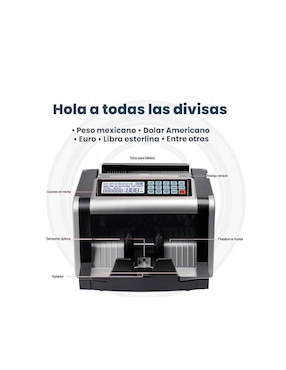 Contador de billetes Kashbill de 1000 billetes x minuto