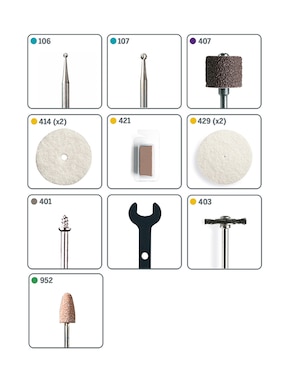 Mototool y accesorios Dremel F0137760AW