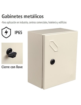Gabinete IP65 Iusa de acero