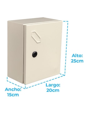 Gabinete IP65 Iusa de acero