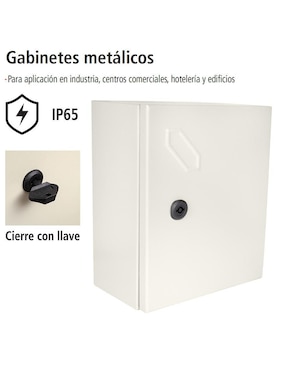 Gabinete IP65 Iusa de acero