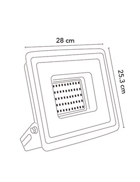 Reflector de luz fría icon