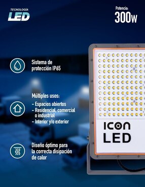 Reflector de luz fría Icon