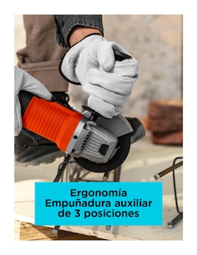 Esmeril angular Black + Decker 110 - 220 V