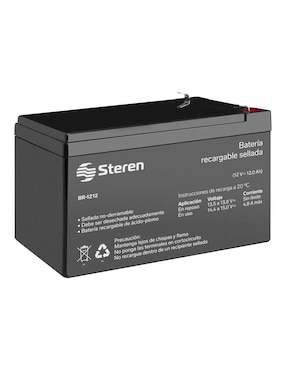 Batería Portátil Steren 12000 MAh BR-1212