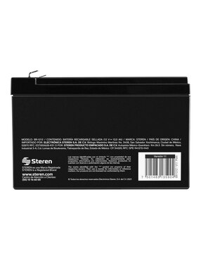 Batería portátil Steren 12000 mAh br-1212