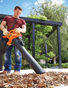 Sopladora eléctrica Black + Decker BV25-B3 71 MPH 290 CFM