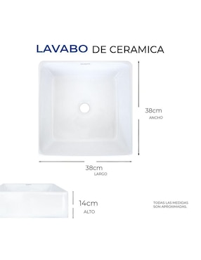 Lavabo estándar Gravita