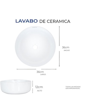 Lavabo estándar Gravita