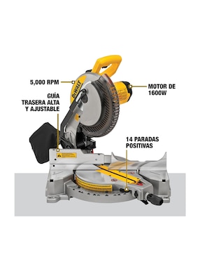 Sierra circular Dewalt DWS713 1600 W