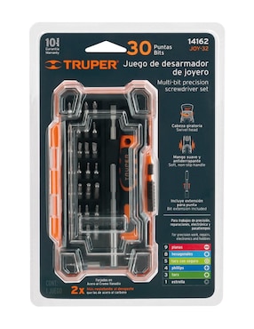 Set de desarmadores Truper 30 piezas