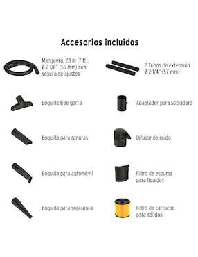 Aspiradora Truper asp-12s 45 litros