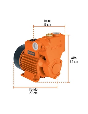 Bomba de agua periférica Truper 3/4 HP