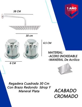 Regadera para baño Idrop
