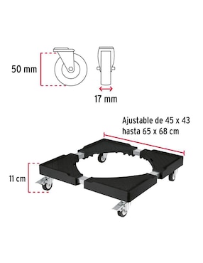 Diablo de carga plegable Truper