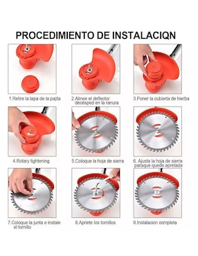 Podadora de pasto a eléctrico