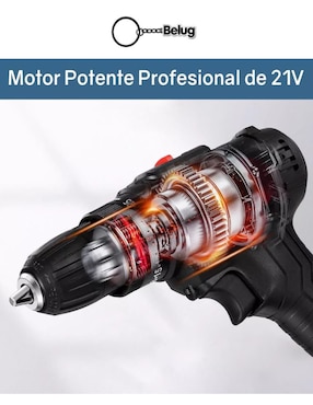 Set taladro inalámbrico genérico de 21 v