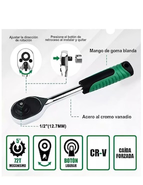 Juego de dados Genérica dados herramientas 14 piezas