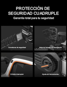 Motosierra eléctrica Litheli EGTO50072