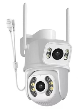 Cámara wi-fi de seguridad Genérica inalámbrica full hd 360° con capacidad de grabar para interior y exterior