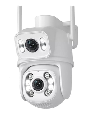 Cámara wi-fi de seguridad Genérica inalámbrica full hd 360° con capacidad de grabar para interior y exterior
