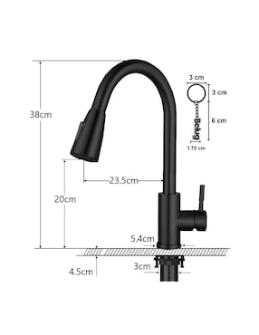 Llave mezcladora para cocina Genérica