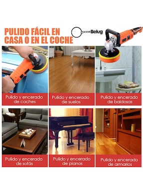 Kit pulidora y lijadora angular 150 W