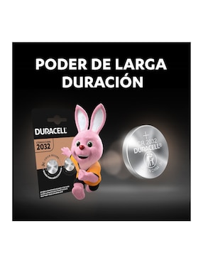 Pila de botón litio Duracell 3 V