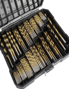 Juego brocas para metal con 99 piezas