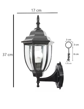 Lámpara de pared LED Genérica