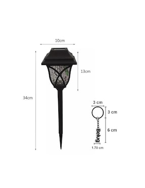 Plafón LED Genérica 6 piezas