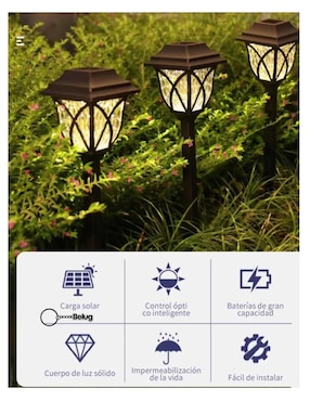 Plafón LED Genérica 6 piezas