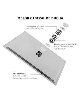 Regadera para baño Wünd