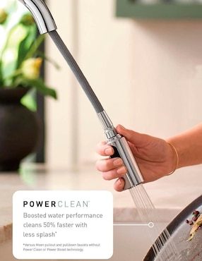 Llave mezcladora para cocina Moen