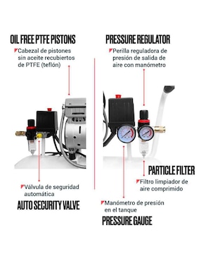 Compresor 50 L Marietta 2 HP