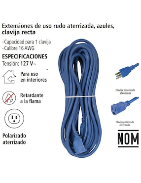 Extensión eléctrica Iusa 15 m