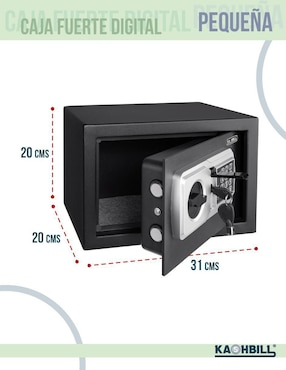 Caja fuerte manual y eléctrica Kashbill