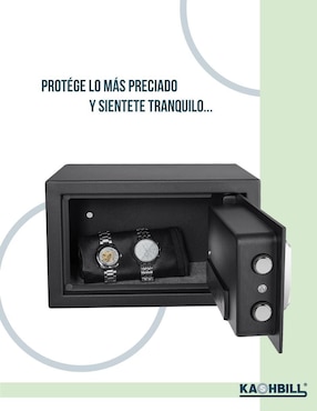 Caja fuerte manual y eléctrica Kashbill