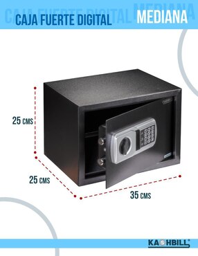 Caja fuerte manual y eléctrica Kashbill