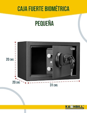 Caja fuerte manual y eléctrica Kashbill