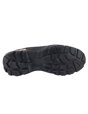 Bota industrial Jeep de cuero y tela