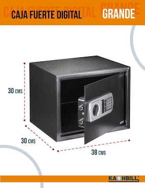 Caja fuerte manual y eléctrica Kashbill