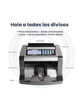 Contador de billetes Kashbill de 1000 billetes x minuto
