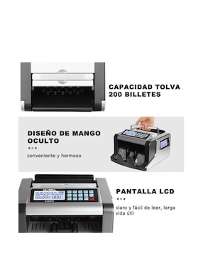 Contador de billetes Kashbill de 1000 billetes x minuto