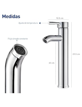 Monomando para baño Wünd