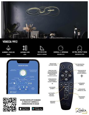 Lámpara Luxica Lighting led