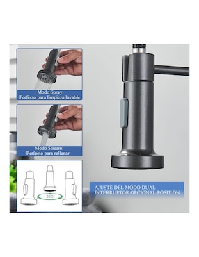 Llave mezcladora para cocina Wünd
