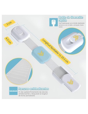 Cerradura para sobreponer Wünd W741ND derecha