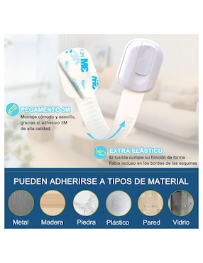 Cerradura para sobreponer Wünd W741ND derecha