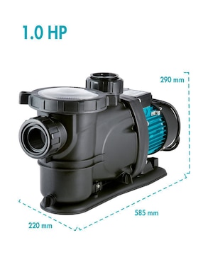 Bomba de agua alberca Iusa 1 HP